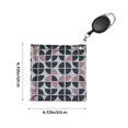thumbnail image 2 of Toalla de bola con clip, toalla de pétalos elegante retráctil portátil para hombres y mujeres, deportes al aire libre, 2 of 8