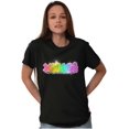 thumbnail image 5 of XOMG POP Metallic Rainbow Logo Women's Graphic T Shirt Tees Brisco Brands M, 5 of 6