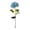 Blue, variant on XYRSRUW Solar Garden Stake Lights, LED Solar-Powered Garden Decor with Artificial Flowers, Waterproof Solar-Operated Decorative Stakes for Outdoor Pathways and Yards(Beige)