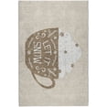 thumbnail image 2 of Addison Rugs Dream Shag Premium Machine Washable Transitional Mug Latte Rectangle Rug, 5' x 7'6", 2 of 8