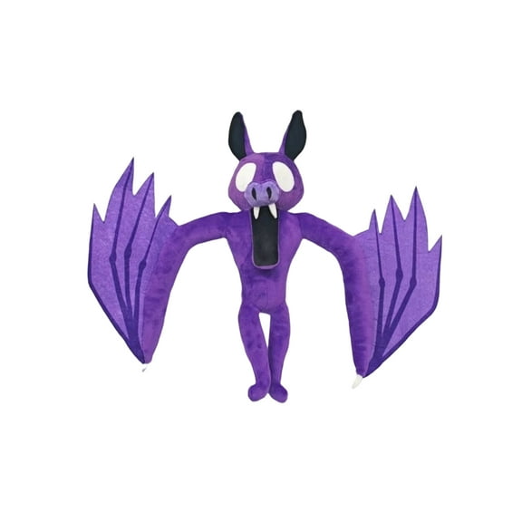 BOSALY 9.8" Q-version The Bat Plush Toys - Game 99 Nights in The Forest, Cool Design Game Character The Bat Stuffed Animals, Soft & Huggable Game Plushies, Great Valentine Christmas Gifts to Fans
