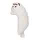 thumbnail image 4 of Estatua de gato de piel sintética, gato de piel sintética de simulación Figura de gato de piel sintética Estatua de gato peludo simulada Rendimiento inigualable, 4 of 5