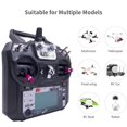 thumbnail image 2 of Transmisor y receptor de radio DTXMX Flysky FS-i6x 10CH FS-iA10B 2.4G RC para avión, helicóptero FPV, dron RC Quadcopter, 2 of 7