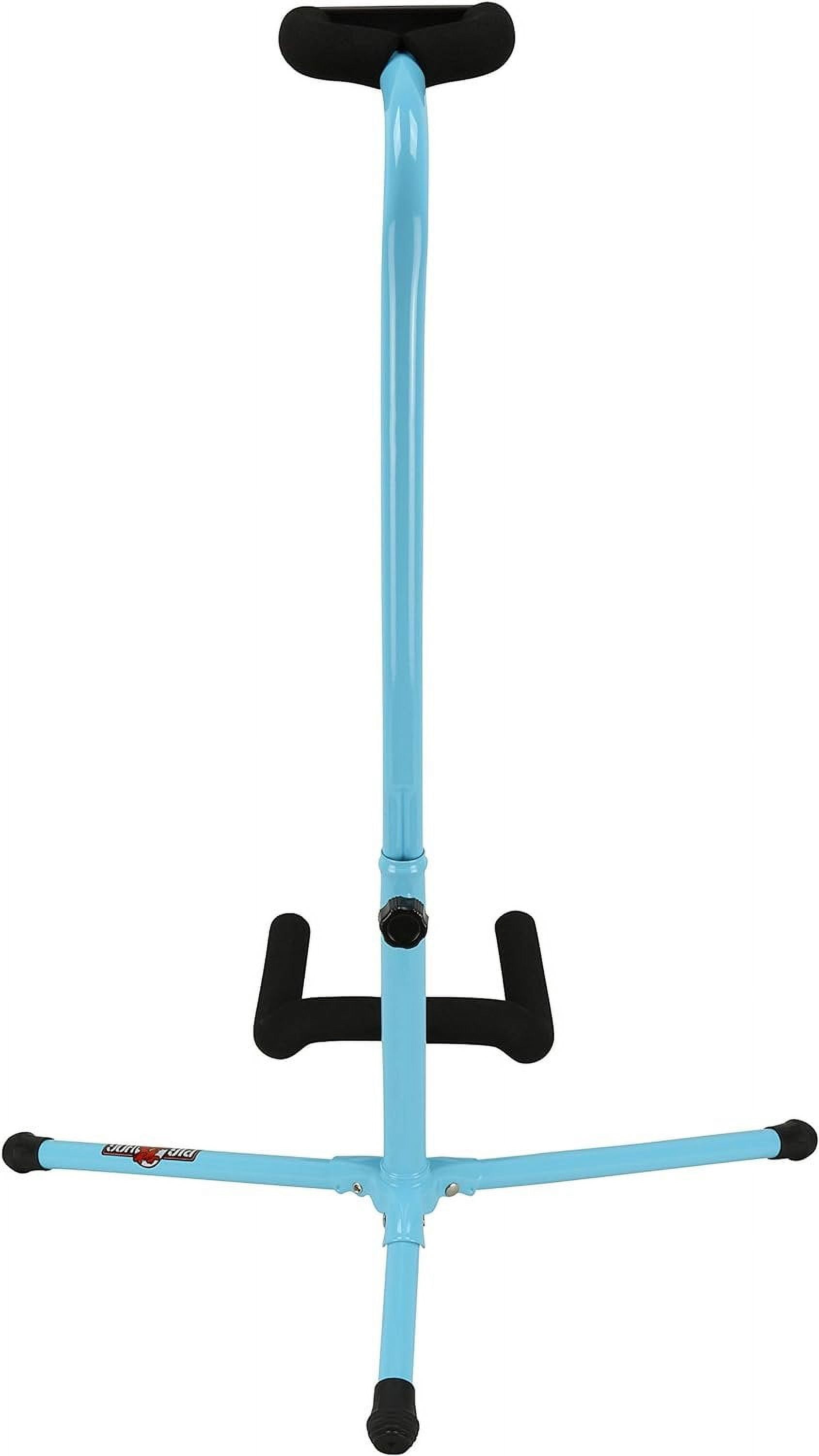 Pig Hog Guitar Stand Extra Padded - Daphne Blue