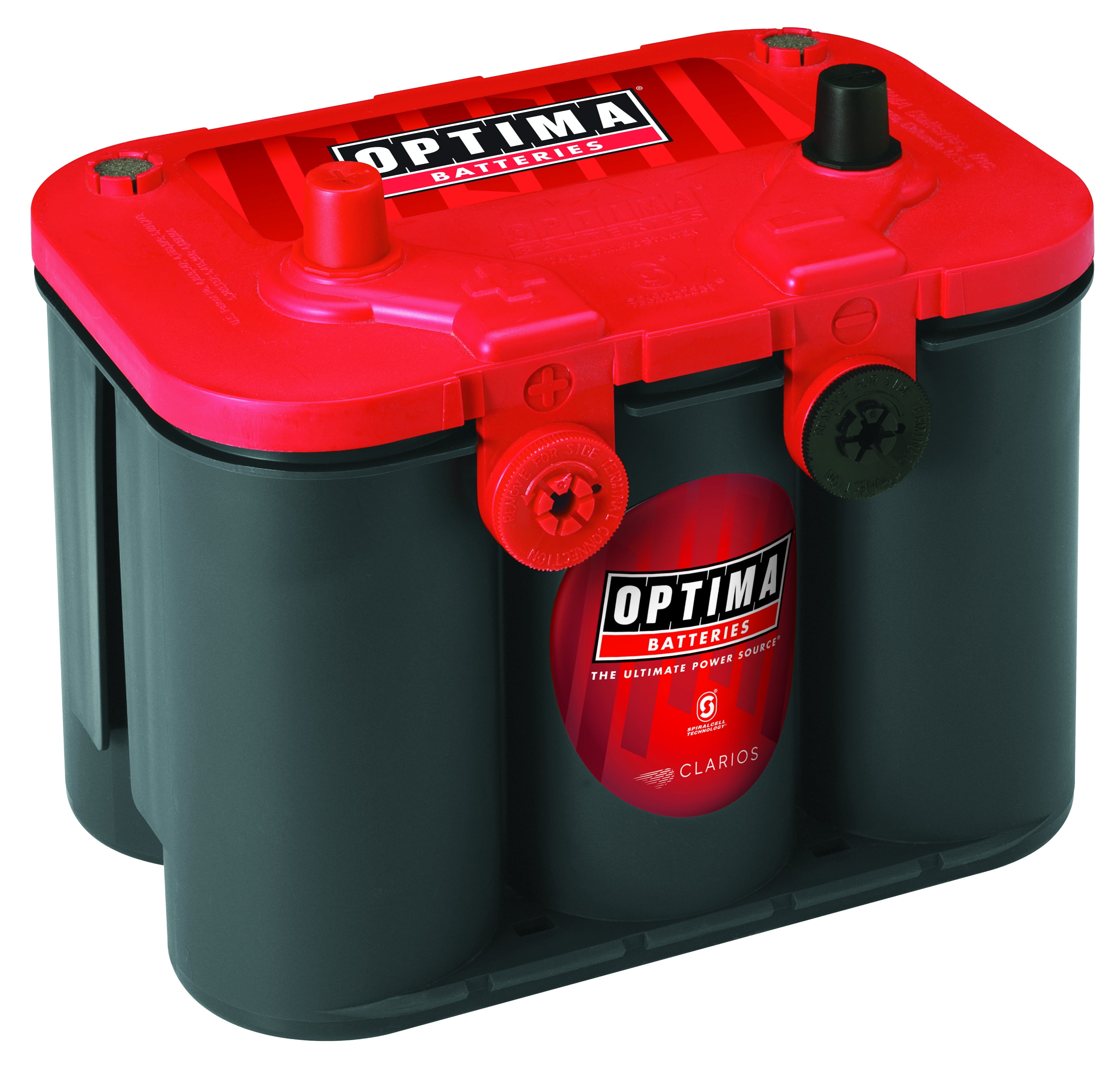 OPTIMA RedTop AGM Spiralcell Automotive Battery, Group Size 34/78