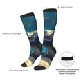 thumbnail image 5 of Bingfone Compression Socks for Women and Men Long Socks for Running Athletic Cycling Nurse-Sunshine Underwater Sand Turtle, 5 of 8