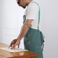 thumbnail image 3 of Barber Canvas Apron Multi-function Pockets Detachable Strap Waterproof Practical Work, 3 of 8