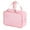 Pink, variant on YiJuHui 1pcs Waterproof EVA Mesh Storage Bag Portable Travel Organizer for Toiletries Makeup Cosmetics Gym Shower Essentials