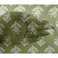 thumbnail image 4 of oneOone Viscose Chiffon Fabric Leaves & Floral Block Print Sewing Fabric BTY 42 Inch Wide, 4 of 4