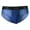 Blue, variant on 3 Pack Mens Underwear Briefs Ice Silk Seamless With U Bag Breathable Low Waist Panties