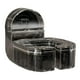 thumbnail image 4 of Soporte para secador de pelo, soporte para secador de pelo, soporte de pared giratorio de 360 ​​grados para secador de pelo, Negro claro, 4 of 9