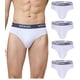 thumbnail image 1 of Calzoncillos Wirarpa Modal No Fly para hombre, paquete de 4, blancos, 3XL, 1 of 5