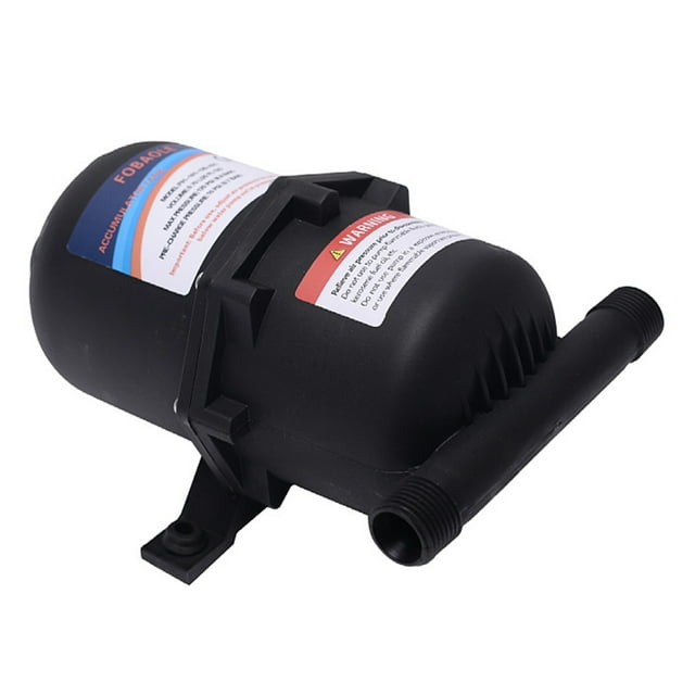 Réservoir d'Accumulation, Vessie Intérieure Réduite pour Bateau Rv Caravane Pompe à Pression Réduite Intérieure 125psi 1/2 Mnpt 1/2 Mnpt Port Port Mnpt Port Pression Réservoir Pré-Pressurisé Max. Réservoir Max. 125psi Dsfen Siuke