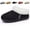Black, variant on BERANMEY Women's Winter Slippers with Memory Foam, Fuzzy Faux Fur Lining House Shoes Non-Slip Rubber Sole for Indoor Outdoor, Warm Cozy Plush Comfort Slippers