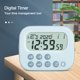 thumbnail image 3 of Mini temporizador de cocina digital Alarma de cuenta regresiva para cocinar con pantalla LC Romacci Temporizador digital, 3 of 7
