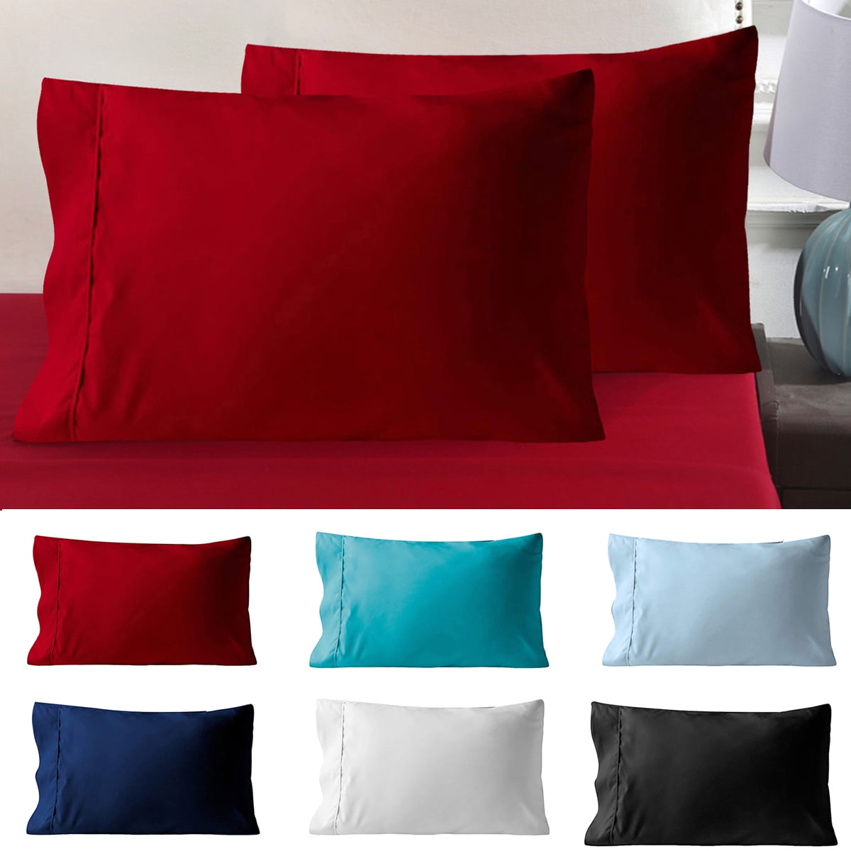 Lot De 2 Taies D'Oreiller Imperméables 100% Coton - 50x75cm - Hypoallergéniques Et Respirantes