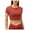 Red, variant on Vmvidoty Short Sleeve Tops for Women Quick-drying Running Workout Tops for Women Athletic Seamless Crop Basic Gym Yoga Tops Red XL
