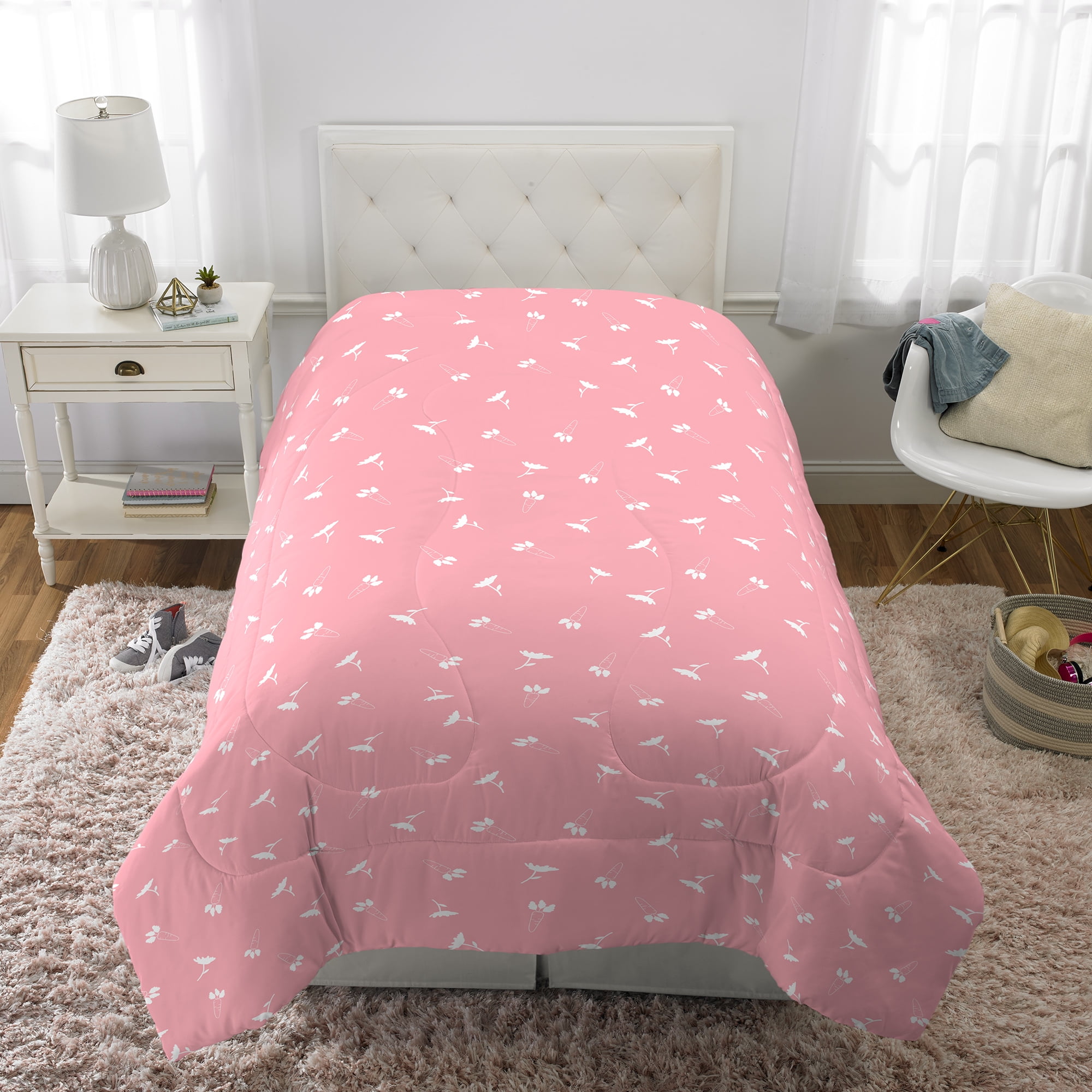 pink peter rabbit cot bedding
