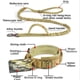 thumbnail image 4 of Dog Collar Leash Set Big Adjustable Fashion Tactical Military Pet Training Collar Running Leash for Medium Large Dog Accessories ShopWise Round, 4 of 11