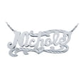 thumbnail image 3 of Name Necklace 925 Sterling Silver Personalized Name Necklace - Made in USA, 3 of 3