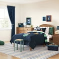 thumbnail image 3 of Mainstays Kids Tufted Yellow and Green Stripe Washable Area Rug, 8' x 10', 3 of 7