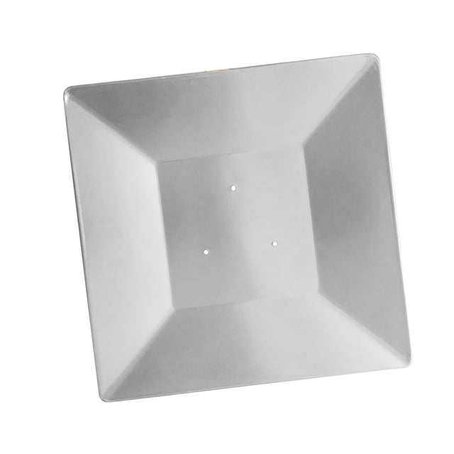 relayinert Réflecteur de Chaleur Carré de Remplacement 4 Côtés Radiateur Extérieur Pyramide Réflecteur de Patio Durable Distance des Trous 11 cm