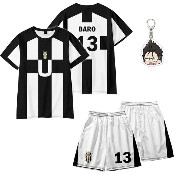 SodaMeow Blue Lock Jersey PXG/FC Barcha/Ubers/Manshine City Nagi Rin Blue Lock Camisa y pantalones de anime Bachira Cosplay