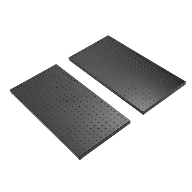 Organizador de Pared de Pegboard, 288 Agujeros Organizador de Clavijas de Clavijas 24x12 Pulgadas A Prueba de ÓXido para el Almacén de la TiDa