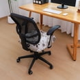 thumbnail image 4 of Funda de asiento para silla de oficina FORCHEER, impermeable, elástica, 50 x 50 cm, 4 of 8