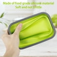thumbnail image 4 of OUSITAID Lunch Box Silicone Collapsible Food Storage Container BPA-Free Portable Lunch Bento High Temperature Resistant Food Box for Picnic Camping Outdoor Travel Cycling, 4 of 9