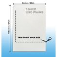 thumbnail image 2 of Lipo Foam Moolida Post Surgery Ab Board, paquete de 3 unidades, para liposucción, 2 of 6