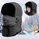 thumbnail image 4 of Xihbxyly Gorro de Franela de Invierno, Cobertura Total para Rostro y Cuello, Protección Auditiva Gruesa, Diseño Suave y Cómodo, Ideal para Deportes En Climas Fríos, Esquí, Escalada, Equitación, Masca, 4 of 6