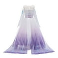 thumbnail image 3 of IBTOM CASTLE Little Girls Princess Dress Halloween Christmas Cosplay Fancy Dress up Long Evening Party Gown 11-12 Years Purple, 3 of 7