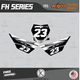 thumbnail image 2 of Kalair GFX Graphics Kit for Kayo PIT BIKE TD125 (2021+) Fh Series, 2 of 5