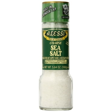 Alessi Grinder Sea Salt, 5.64-Ounce (Pack of 6)