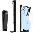 thumbnail image 1 of Soporte de pared para bolsas de golf LHPY mejorado, negro, 1 of 6