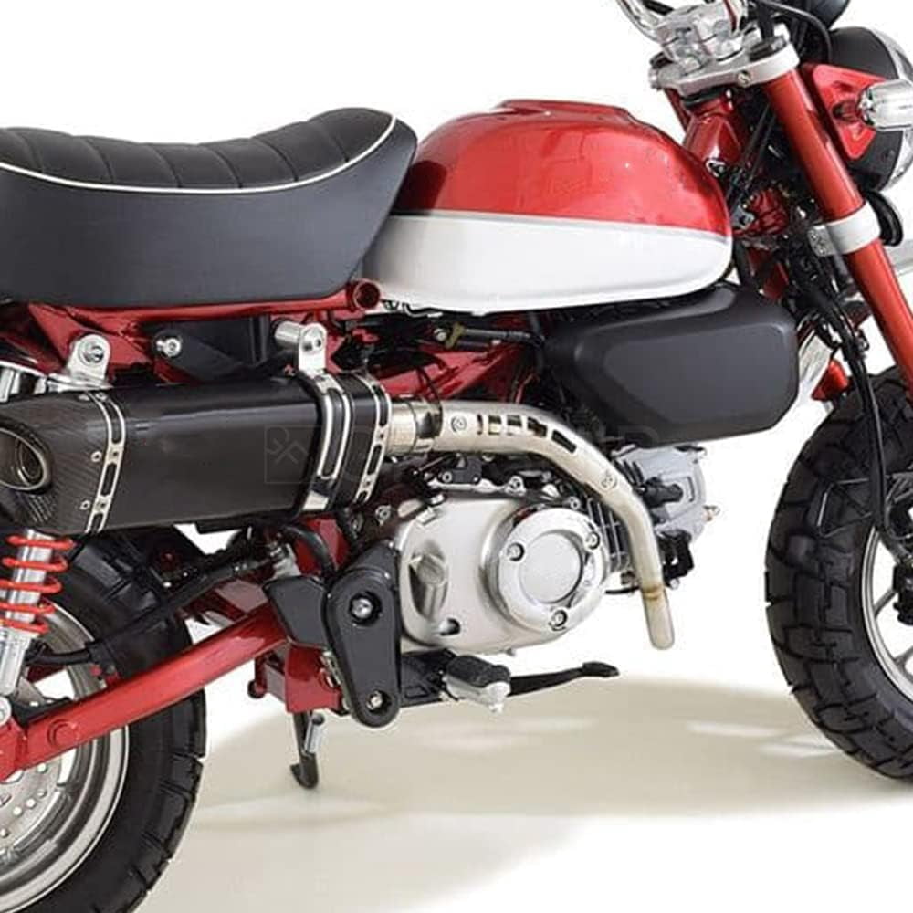 GFYSHIP For Honda Monkey 2019 2020 2021 2022 Monkey 125 Escape Slip-on Motorcycle Exhaust Pipe Muffler With Middle Link Pipe System
