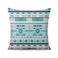thumbnail image 2 of Blue Linen Decorative Pillow Covers - Set of 2, 16x16inch - Perfect for Modern Farmhouse and Boho Outdoor Living Room or Sofa, 2 of 7