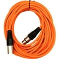 thumbnail image 2 of Seismic Audio SAXLX-25, 6 Pack of Orange 25 Foot XLR Microphone Cables, 2 of 3