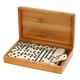 thumbnail image 1 of Juego de dominó XIXIAN Dominoes Double Six con 28 piezas, 1 of 9