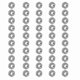 thumbnail image 4 of 50 Pieces Stainless Steel Hex Nuts Assortment Kit, A2-70 Grade for Industrial Machinery Applications M8 Size, 4 of 5