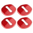 thumbnail image 5 of 4 Pieces Car Door Lock Cover Metal Protection Accessory for, 5 of 8