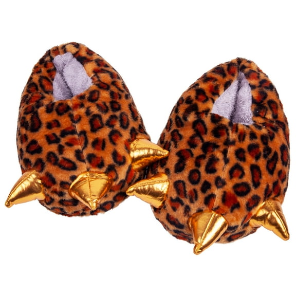 Lazy One Animal Paw Slippers for Kids and Adults, Fun Costume for Kids, Cozy Furry Slippers