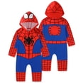 thumbnail image 1 of Disfraz con Capucha y Enterizo de Spider-Man para Niños Pequeños Marvel, 1 of 9