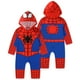 thumbnail image 1 of Disfraz con Capucha y Enterizo de Spider-Man para Niños Pequeños Marvel, 1 of 9
