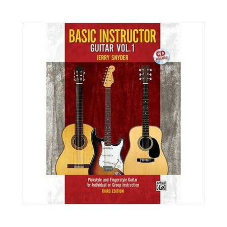 Alfred 00-32071 Basic Instructor Guitar 1- 3rd Edition - Music Book