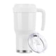 thumbnail image 2 of Termo para Café y Agua, Botella Térmica de Acero Inoxidable 40 Oz (1200 ml) WHITE, 2 of 9