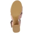 thumbnail image 6 of Journee Womens Akeely Mid Heel Platform Dress Sandals, 6 of 10