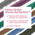 thumbnail image 6 of Almay All-Day Intense Gel Eyeliner Pencil, Waterproof, 100 All-day Grey, 0.045 oz, 6 of 10