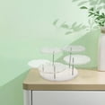 thumbnail image 4 of Round Jewelry Display Stand, Acrylic Holder for Ear Purse Figurines transparent, 4 of 8
